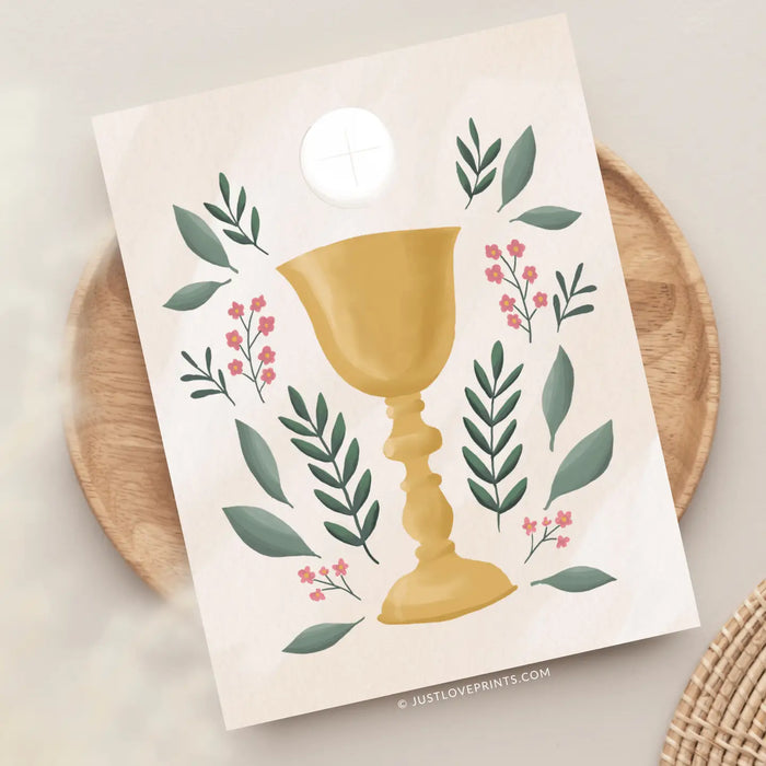 Eucharist Greeting Card