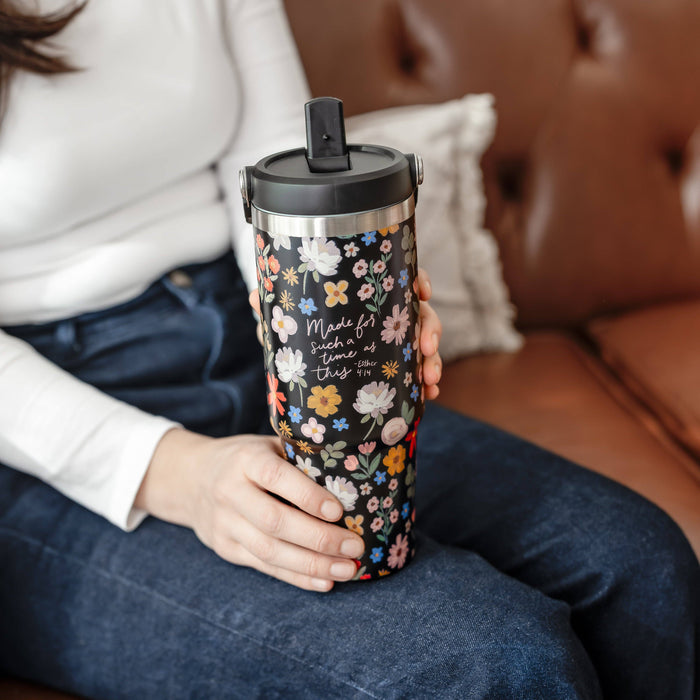 Catholic Floral Tumbler | Esther 4:14
