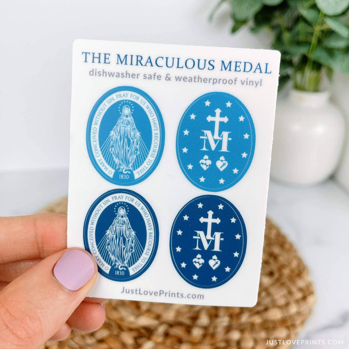Mini Sticker Sheet | Miraculous Medal
