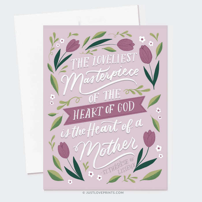 Heart of a Mother Greeting Card