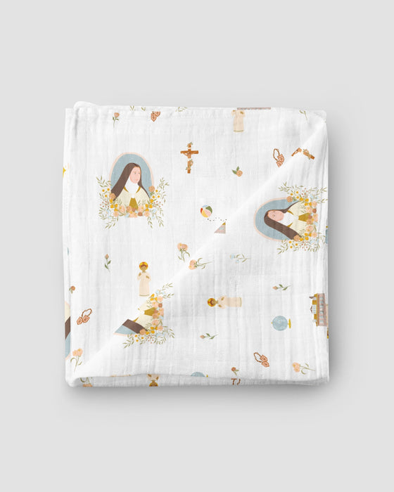 Baby Swaddle | St. Therese of Lisieux