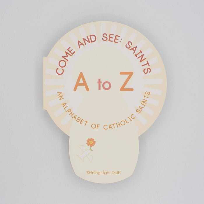 Shaped Board Book | Come and See: Saints A to Z