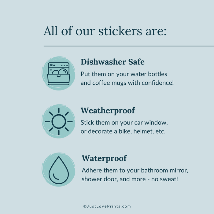 Whatever God Wants Sticker
