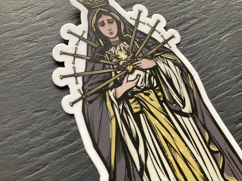 Mater Dolorosa Sticker