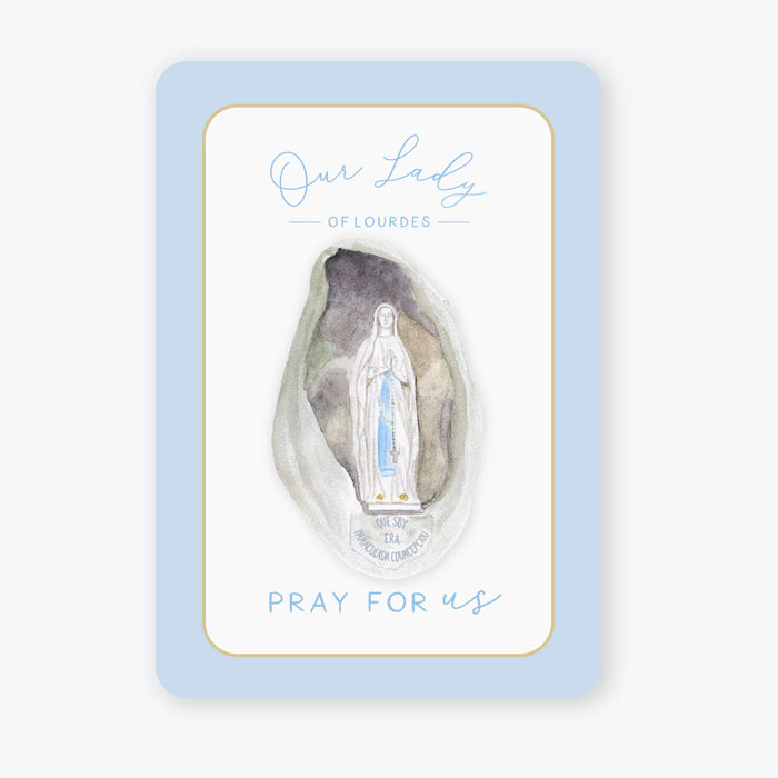 Prayer Card | Our Lady of Lourdes