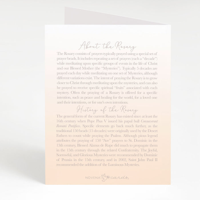 Rosary Card | Marriage