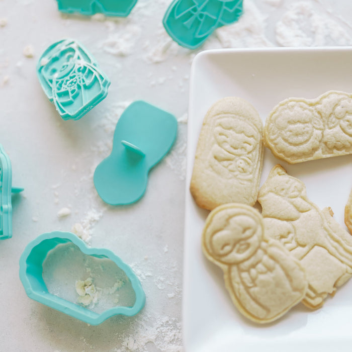 Nativity Cookie Cutters and Stamps Set