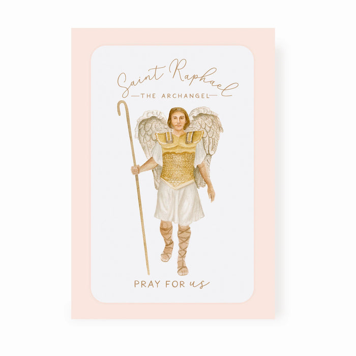 Folded Prayer Card | St. Raphael Prayer
