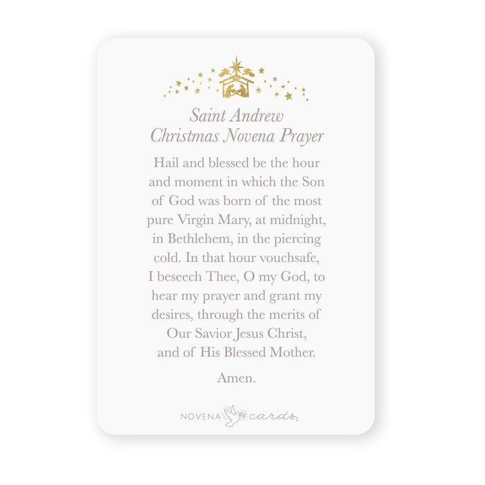 Prayer Card | St. Andrew Christmas Novena
