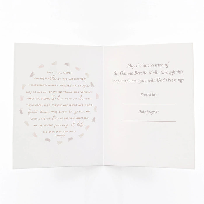 Novena Card | St. Gianna Beretta Molla