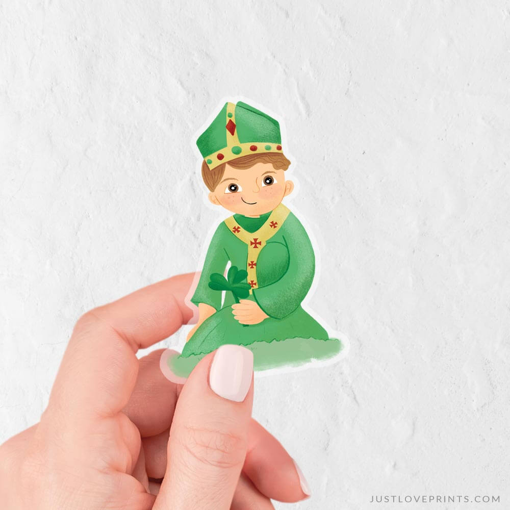 St. Patrick Sticker– ahumblehome