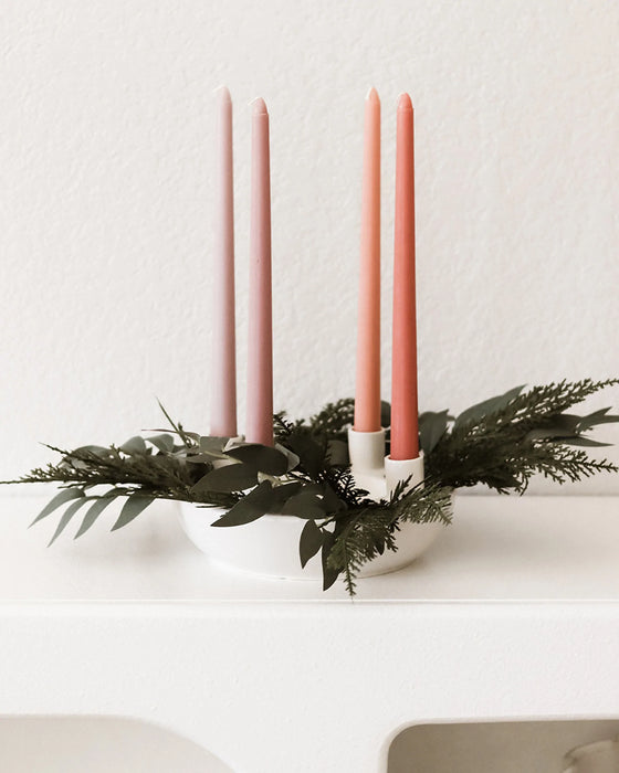 Ceramic Advent Wreath