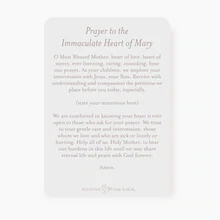 Immaculate Heart of Mary Prayer Card