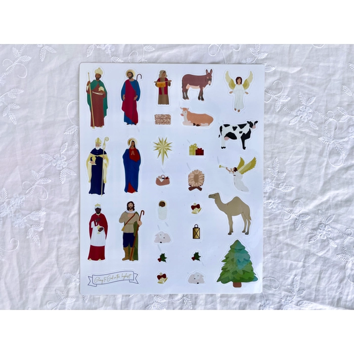 Nativity Sticker Set