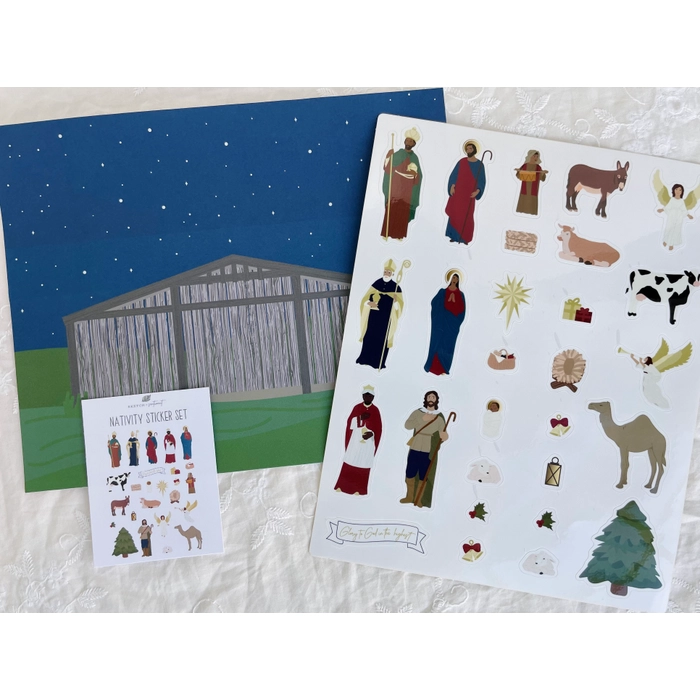 Nativity Sticker Set