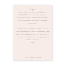 Holy Family Prayer Card