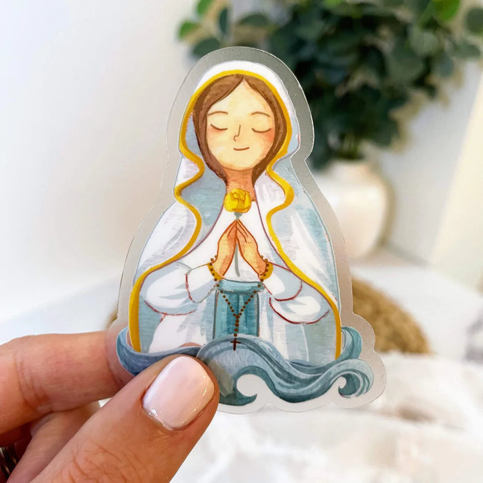 Our Lady of Lourdes Sticker